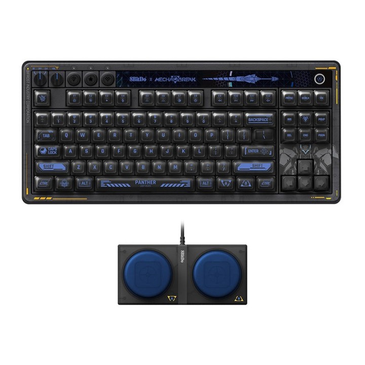 8BitDo Retro 87 – clavier mécanique, édition Mecha BREAK : Panther