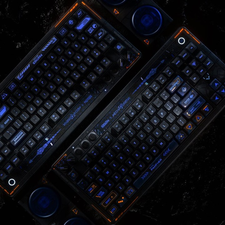 8BitDo Retro 87 – clavier mécanique, édition Mecha BREAK : Panther