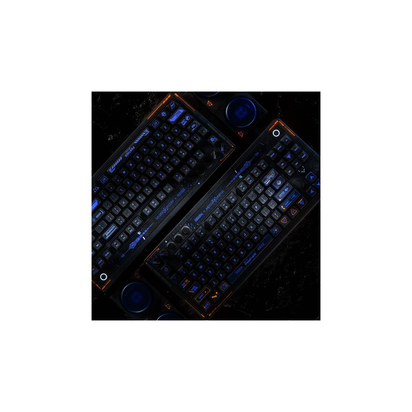 8BitDo Retro 87 – clavier mécanique, édition Mecha BREAK : Panther