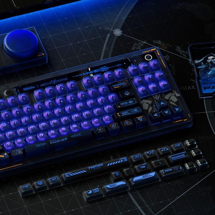 8BitDo Retro 87 – clavier mécanique, édition Mecha BREAK : Panther