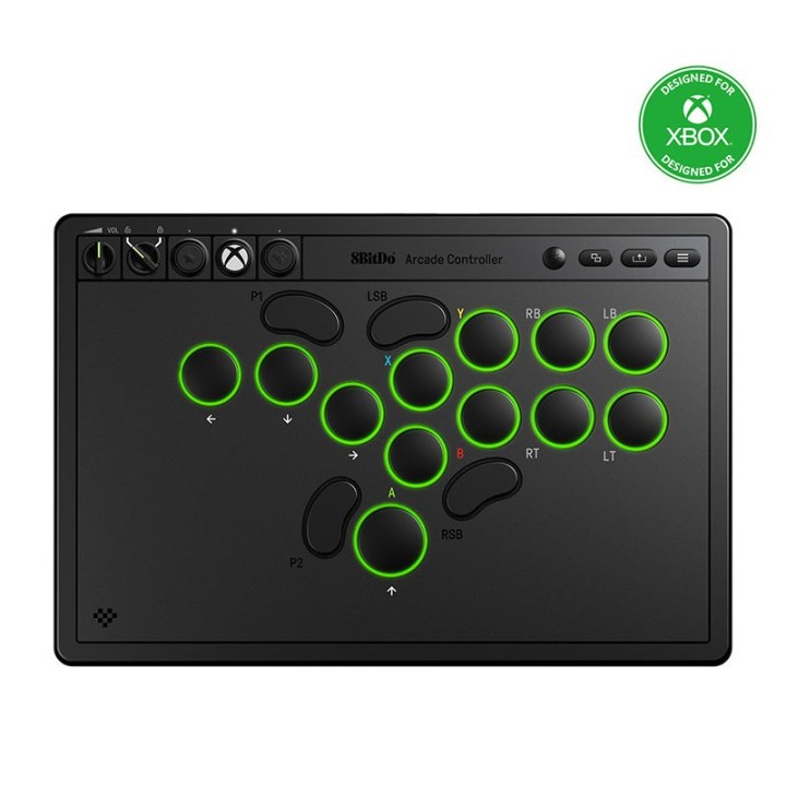 8BitDo Arcade Controller for Xbox – contrôleur d'arcade sans levier 2,4 GHz