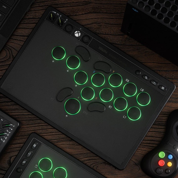 8BitDo Arcade Controller for Xbox – contrôleur d'arcade sans levier 2,4 GHz