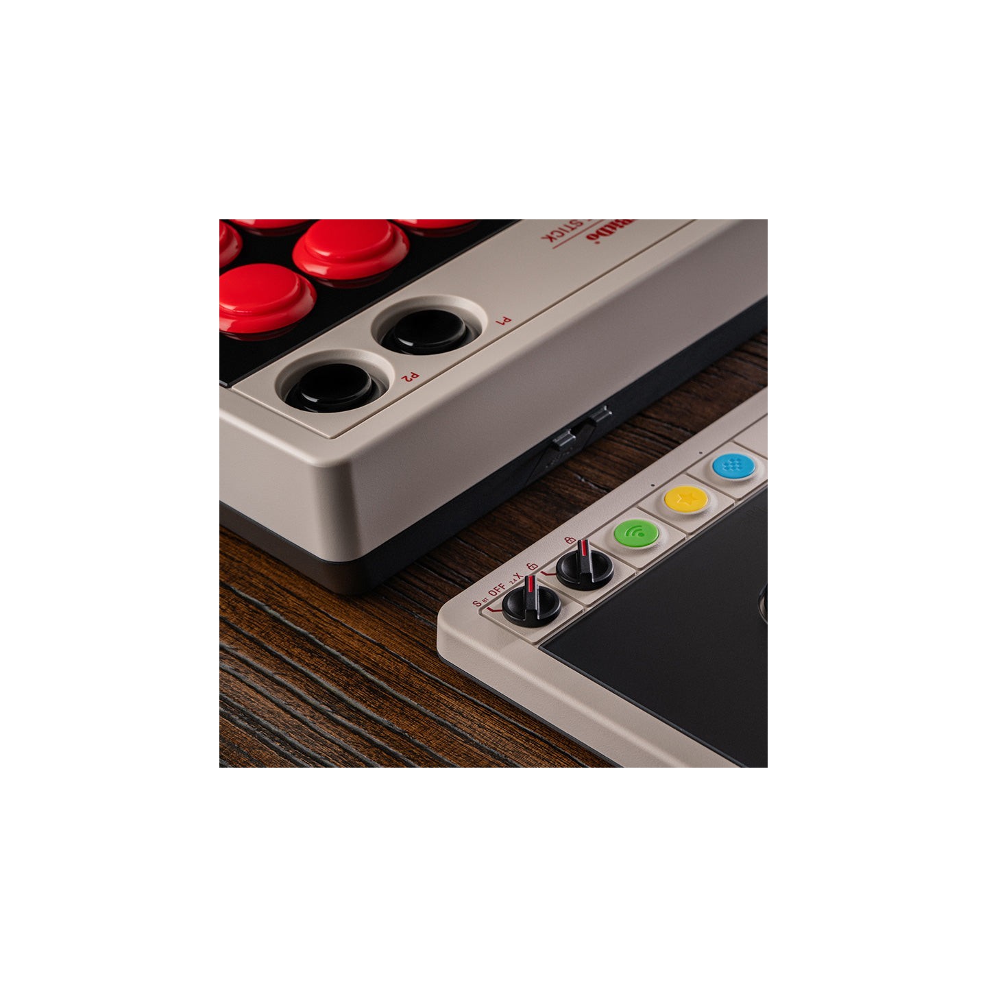 8BitDo Arcade Controller – contrôleur d'arcade sans levier Bluetooth / 2,4 GHz