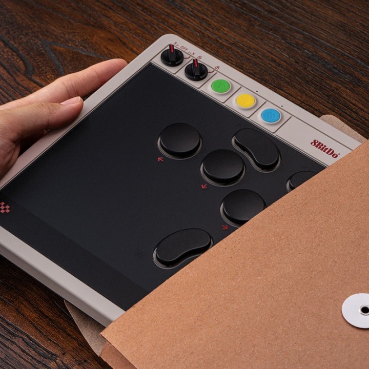 8BitDo Arcade Controller – contrôleur d'arcade sans levier Bluetooth / 2,4 GHz