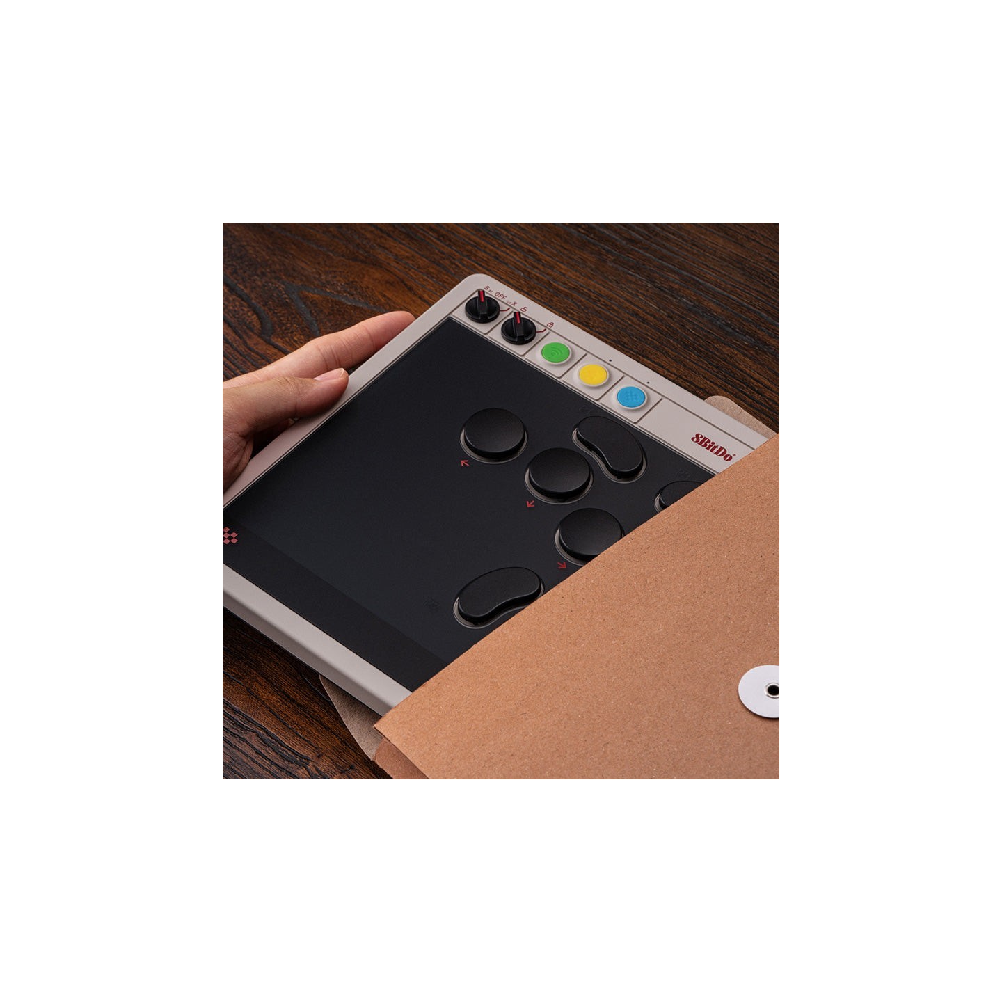 8BitDo Arcade Controller – contrôleur d'arcade sans levier Bluetooth / 2,4 GHz