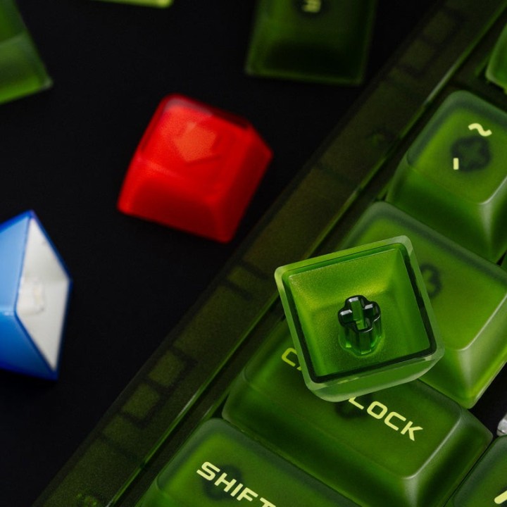 8BitDo Double-Layered Crystal Arrow Keycaps – keycaps de flèches cristal double couche