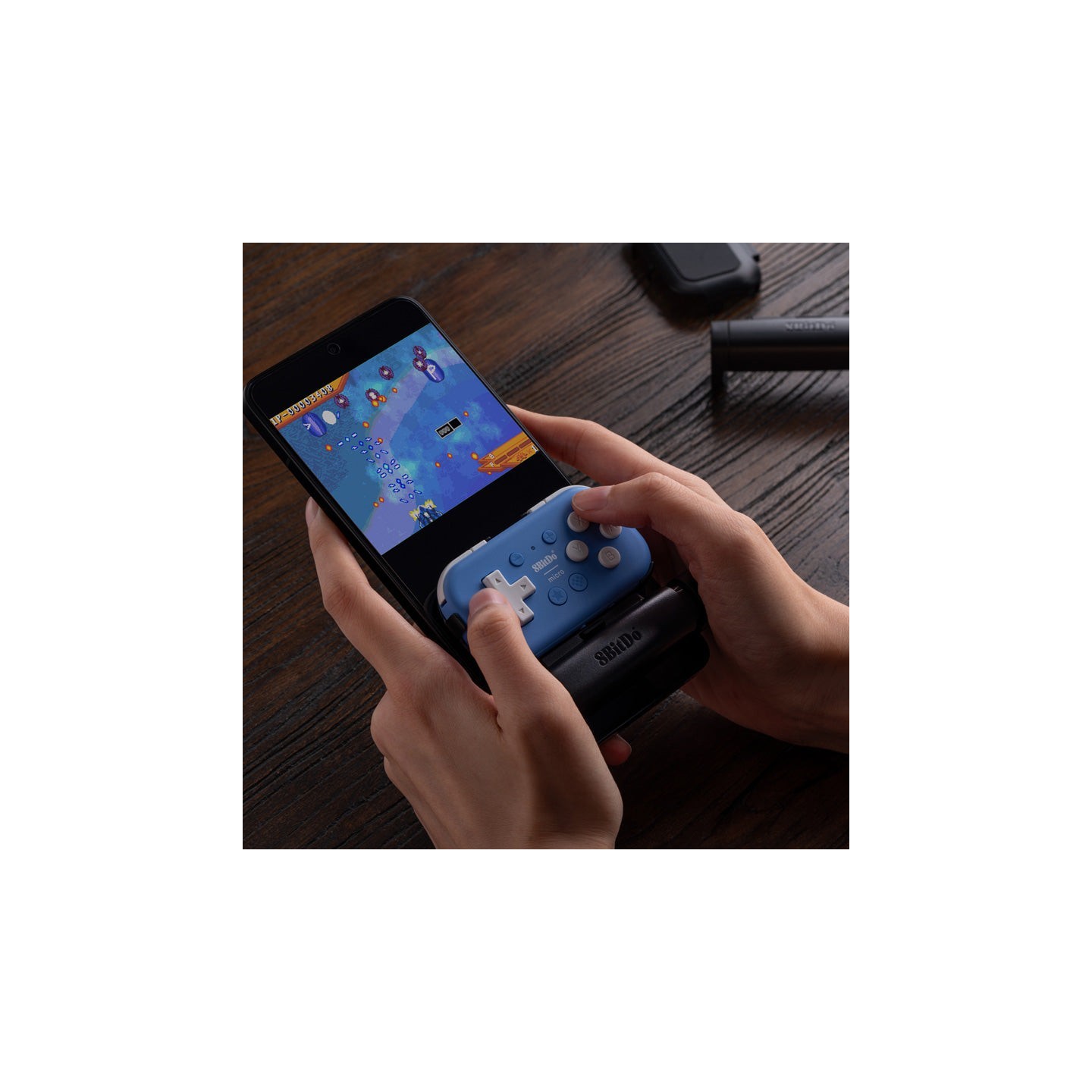 8BitDo Micro / Zero 2 Clip – support smartphone pour manettes Micro et Zero 2