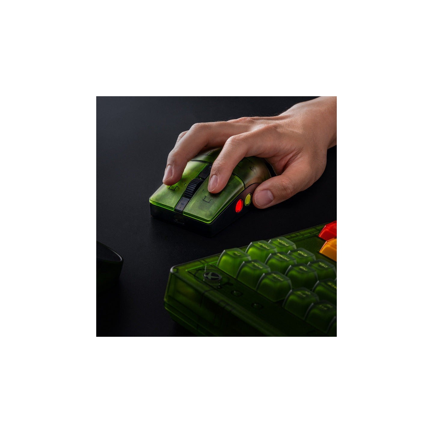 8BitDo Retro R8 – souris sans fil, édition Xbox
