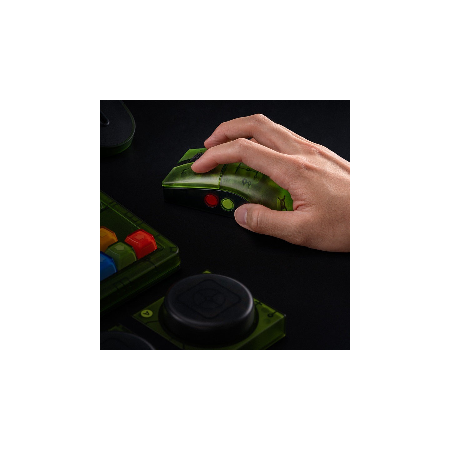 8BitDo Retro R8 – souris sans fil, édition Xbox