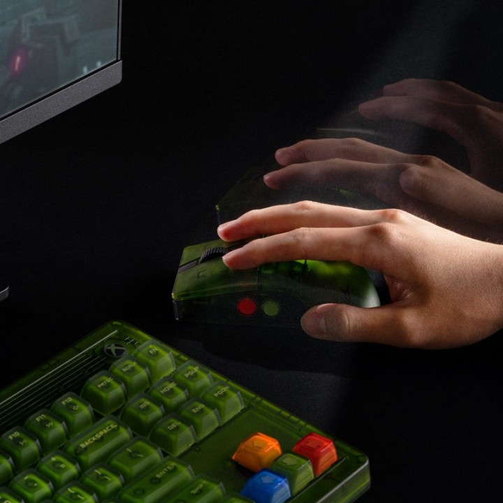 8BitDo Retro R8 – souris sans fil, édition Xbox