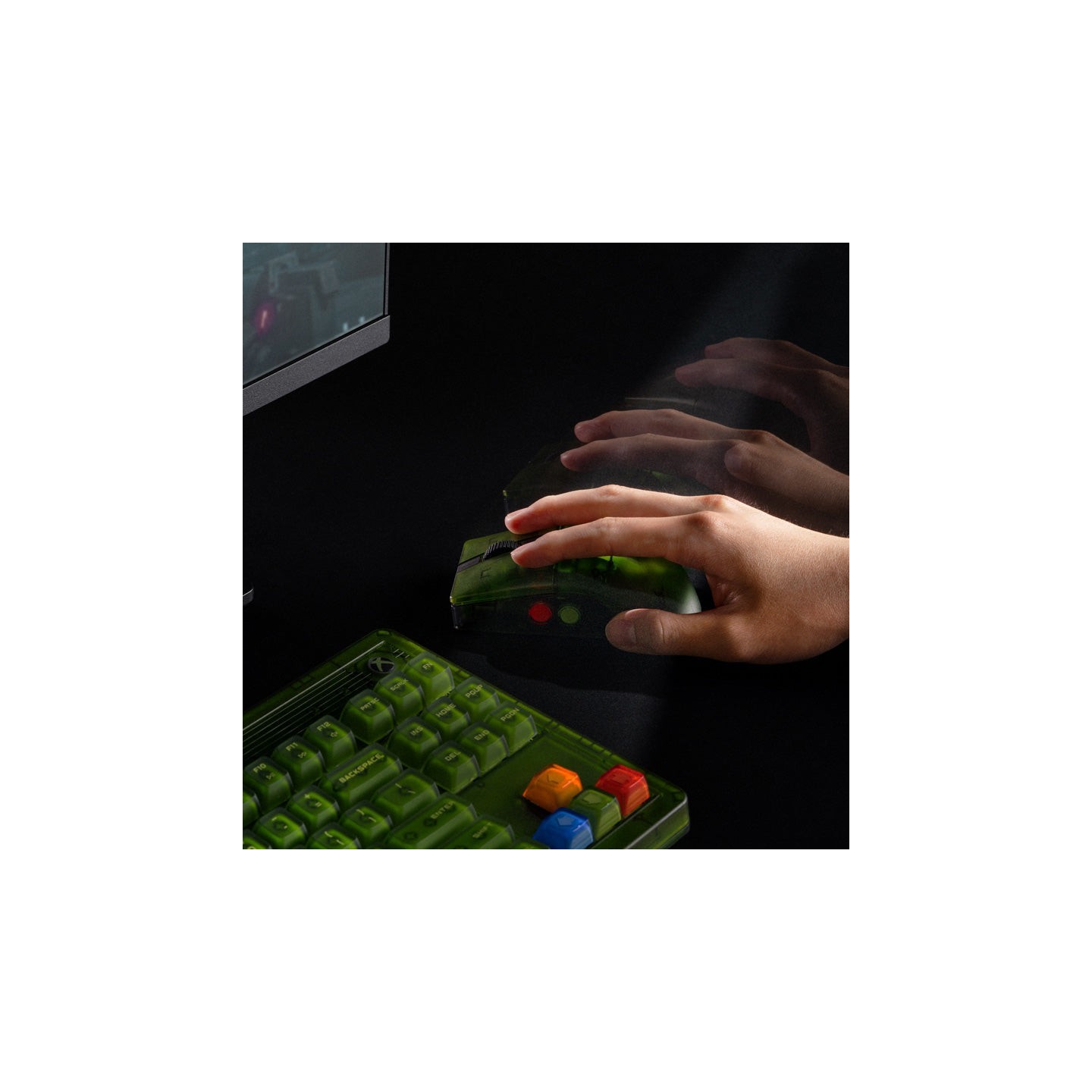 8BitDo Retro R8 – souris sans fil, édition Xbox