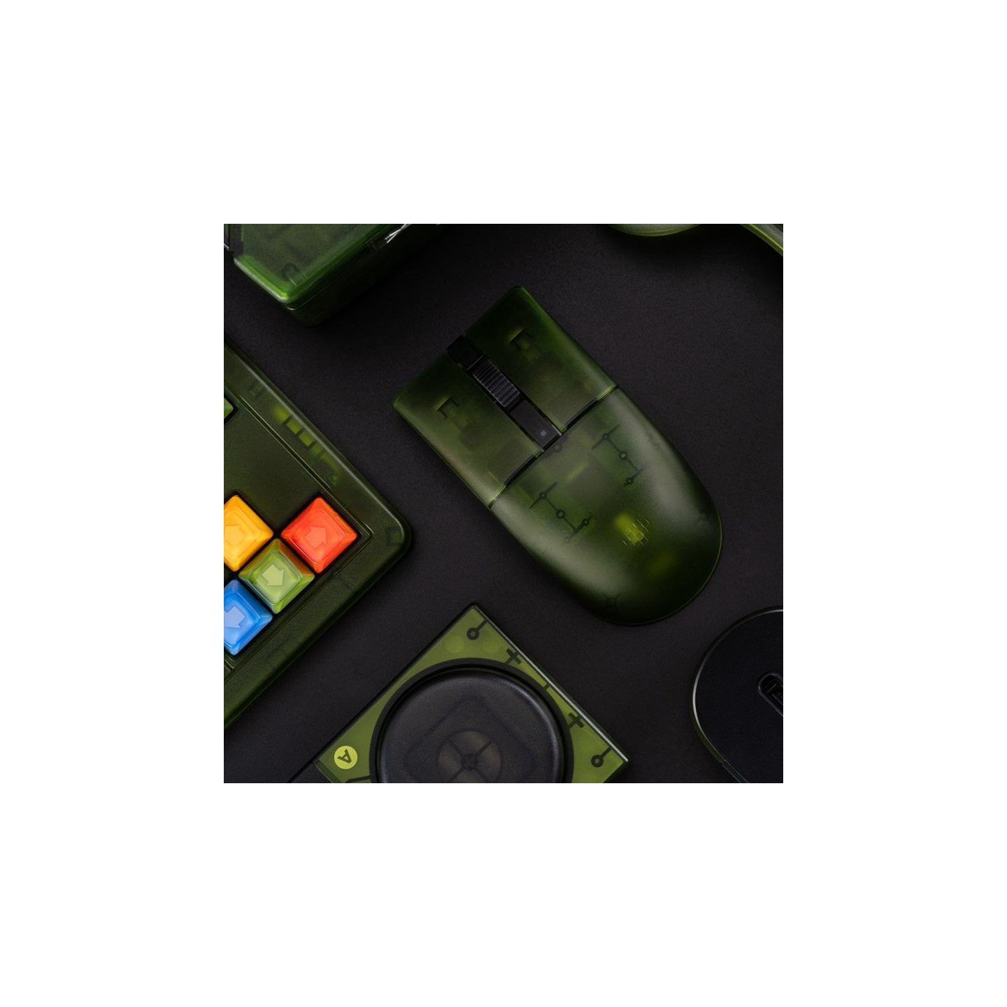 8BitDo Retro R8 – souris sans fil, édition Xbox