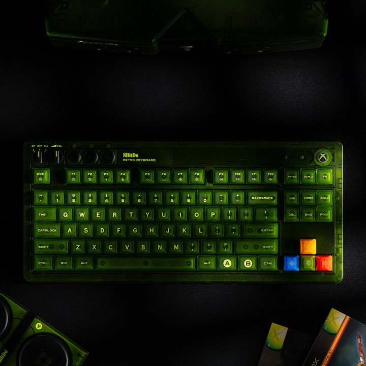 8BitDo Retro 87 – clavier mécanique 87 touches, édition Xbox