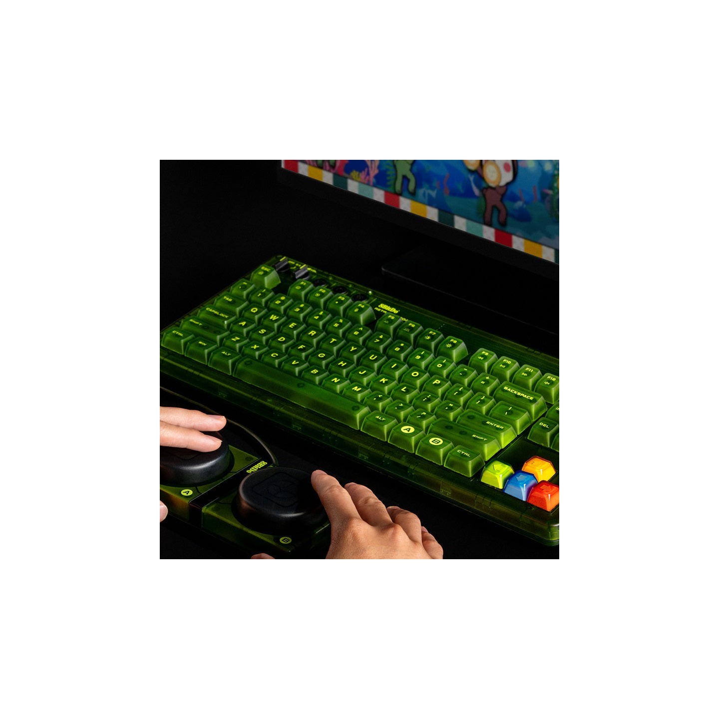 8BitDo Retro 87 – clavier mécanique 87 touches, édition Xbox