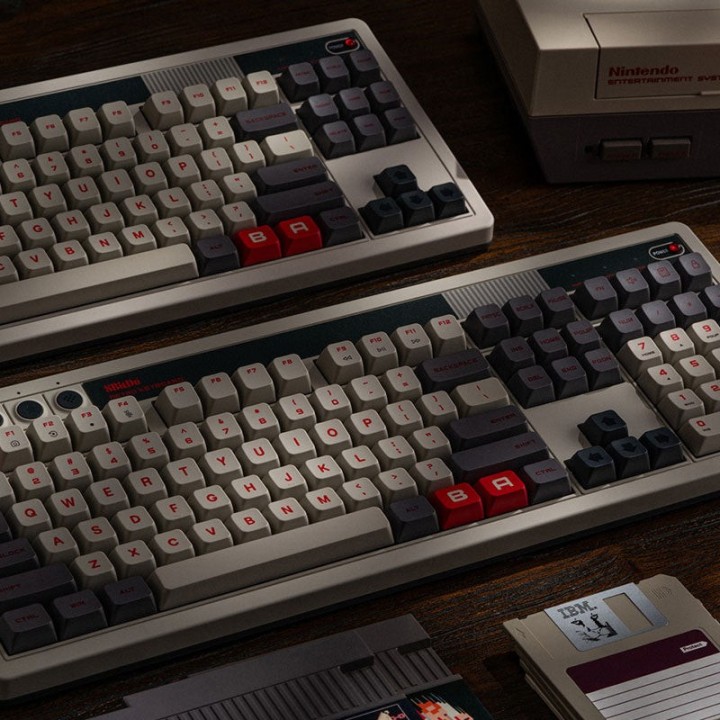 8BitDo Retro 108 – clavier mécanique pleine taille, éditions N et Fami