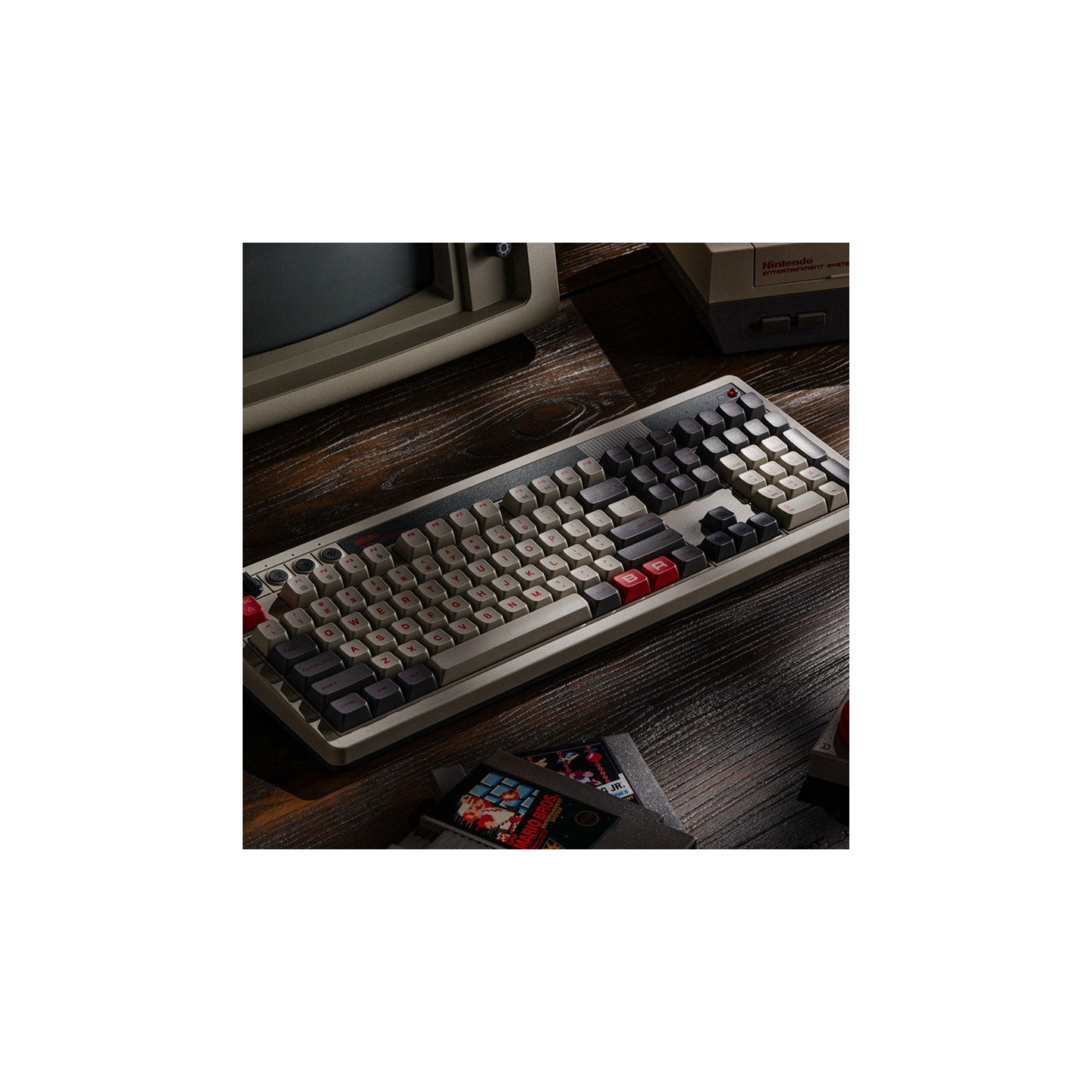 8BitDo Retro 108 – clavier mécanique pleine taille, éditions N et Fami