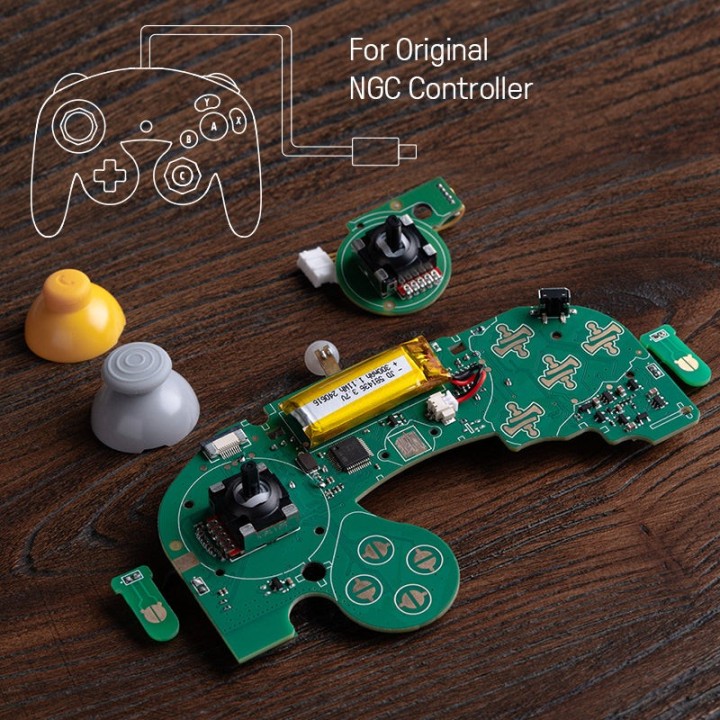 8BitDo Mod Kit for NGC – kit de modification Bluetooth pour manette GameCube