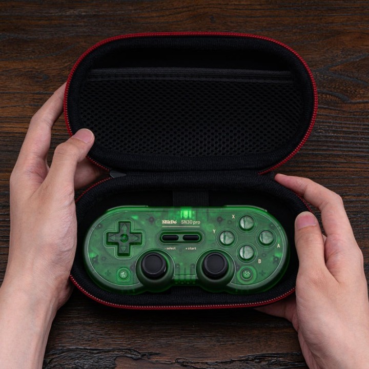 8BitDo Classic Controller Travel Case (Medium) – étui de transport rigide