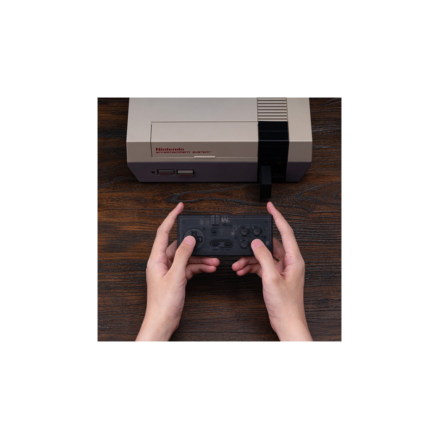 8BitDo N30 2,4 GHz – manette sans fil pour console NES d'origine