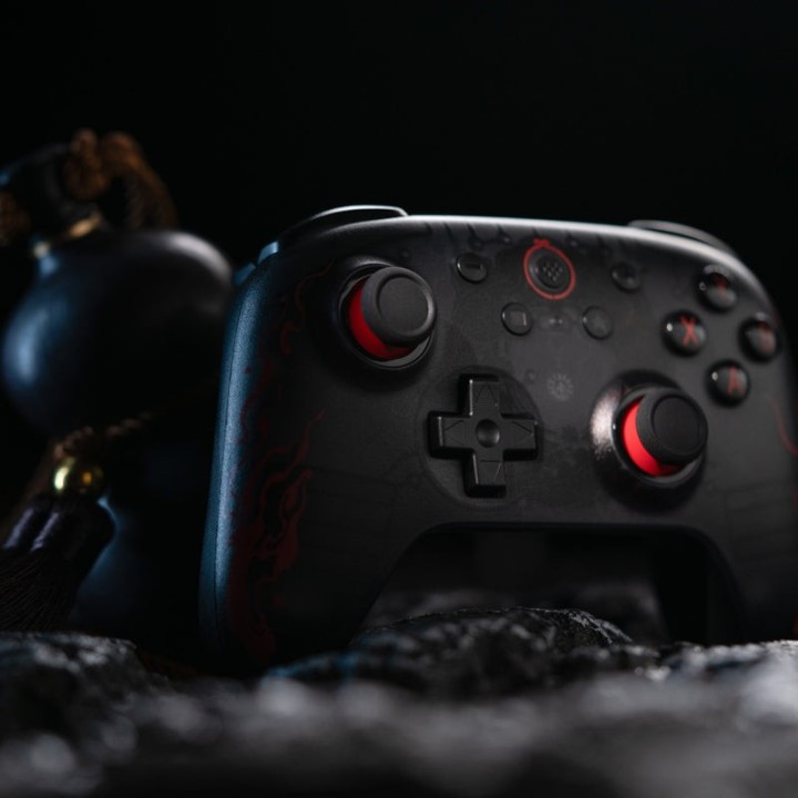 8BitDo Ultimate 2C – manette, édition Black Myth: Wukong (sans fil ou filaire)