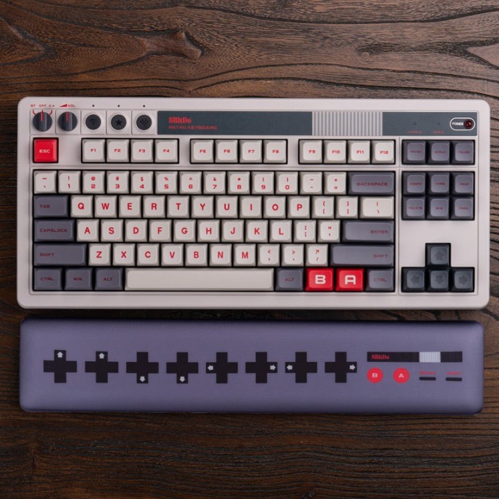 8BitDo Wrist Rest for Keyboards – repose-poignets pour claviers Retro
