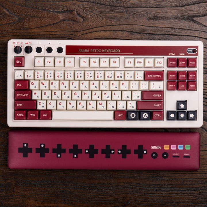 8BitDo Wrist Rest for Keyboards – repose-poignets pour claviers Retro