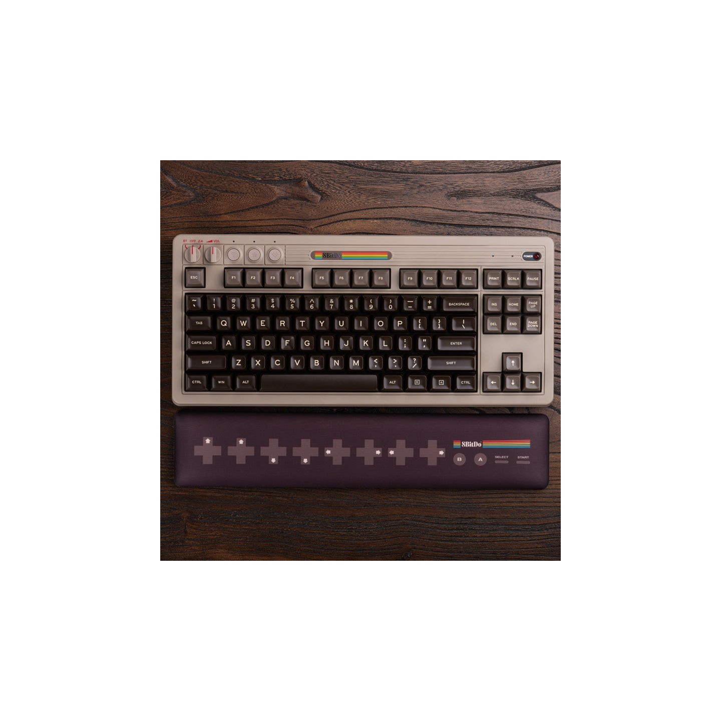 8BitDo Wrist Rest for Keyboards – repose-poignets pour claviers Retro