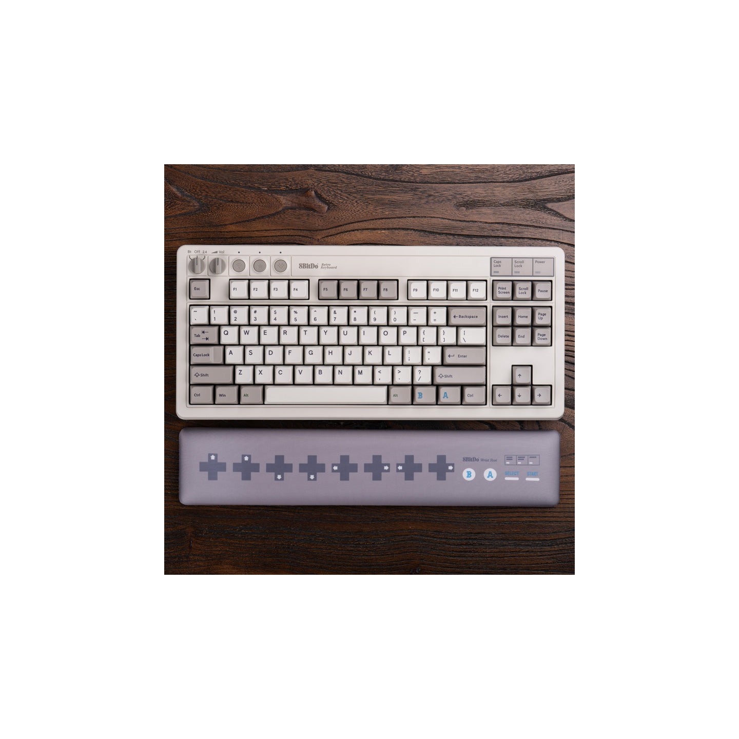 8BitDo Wrist Rest for Keyboards – repose-poignets pour claviers Retro
