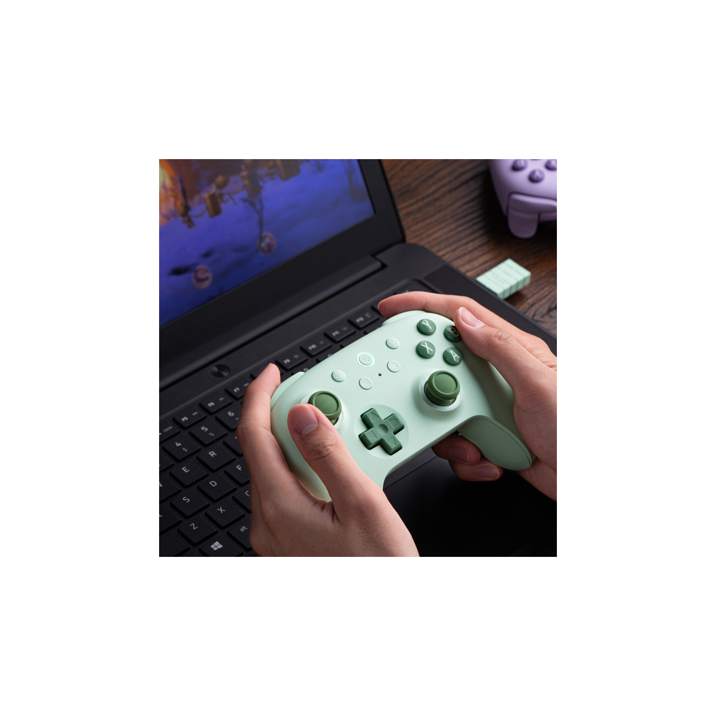 8BitDo Ultimate 2C Wireless – manette sans fil 2,4 GHz / Bluetooth pour PC et Android