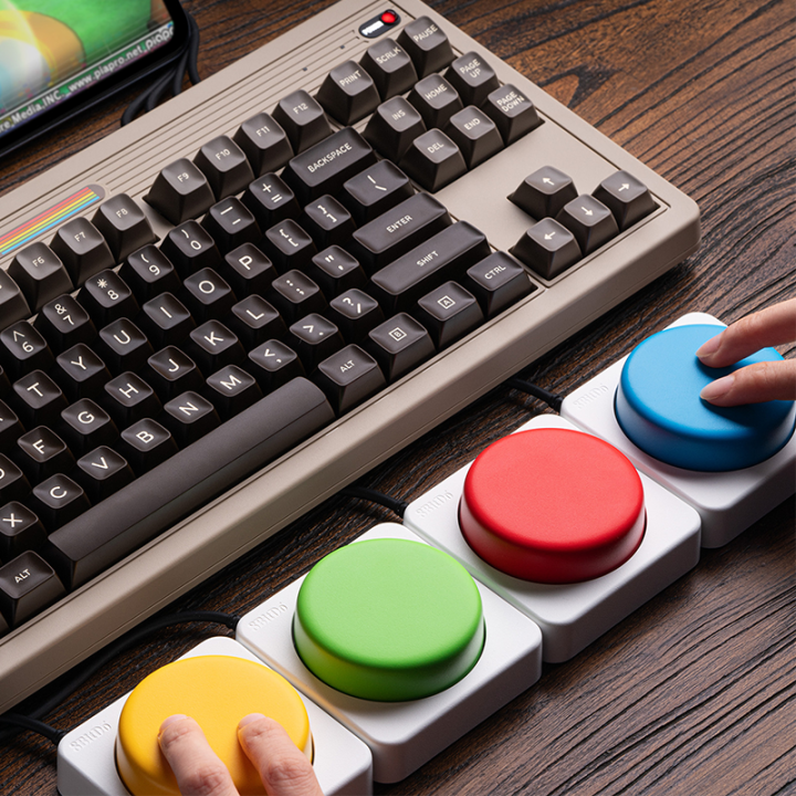 8BitDo Keyboard Extensions – Super Buttons, Super ABXY et Super Stick pour claviers Retro
