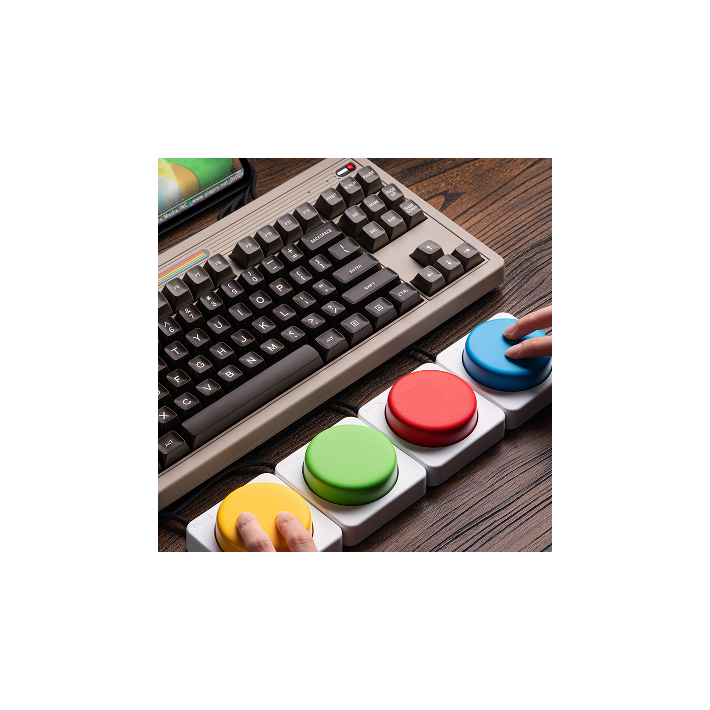 8BitDo Keyboard Extensions – Super Buttons, Super ABXY et Super Stick pour claviers Retro