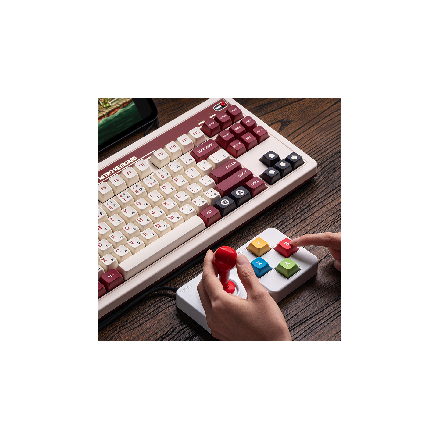 8BitDo Keyboard Extensions – Super Buttons, Super ABXY et Super Stick pour claviers Retro