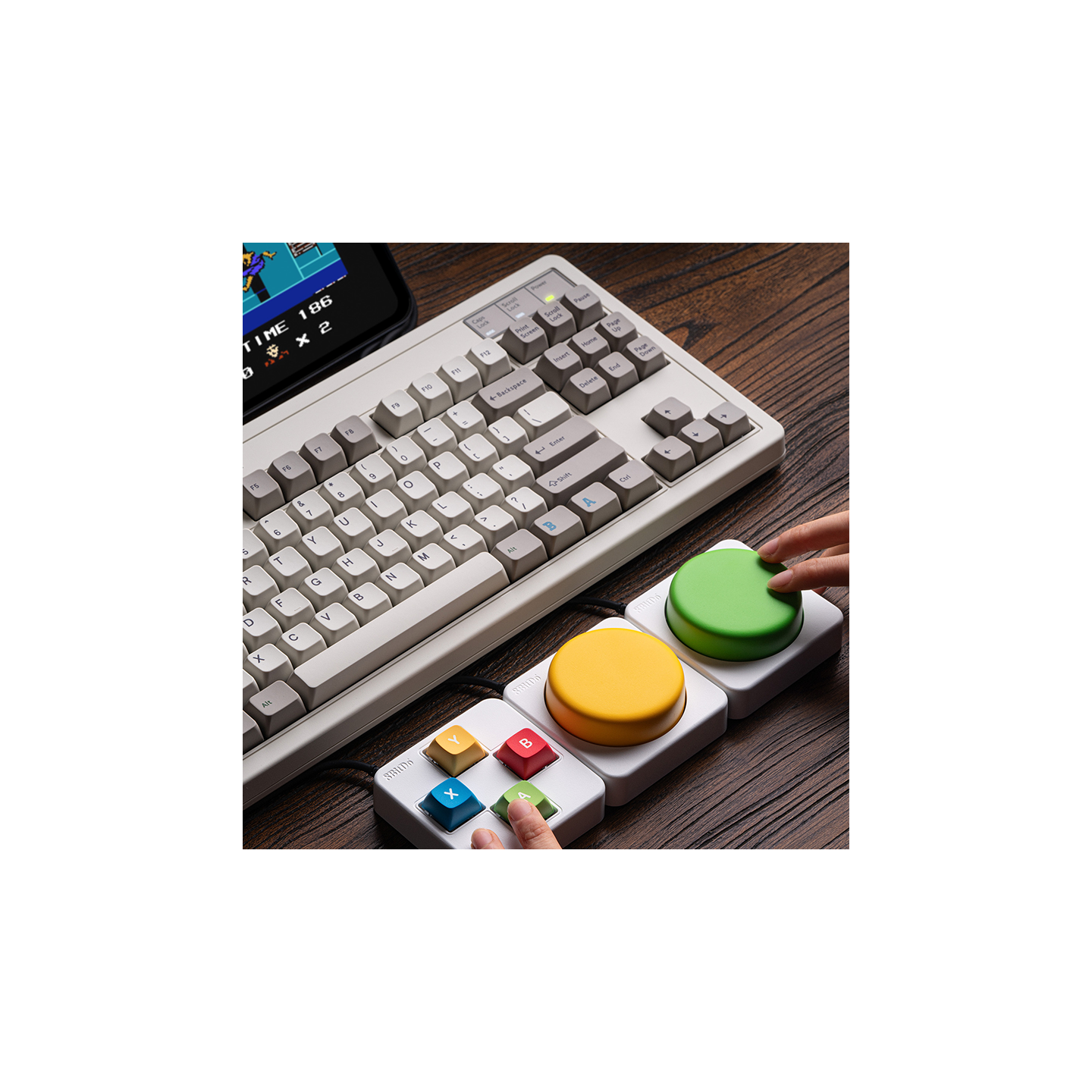 8BitDo Keyboard Extensions – Super Buttons, Super ABXY et Super Stick pour claviers Retro