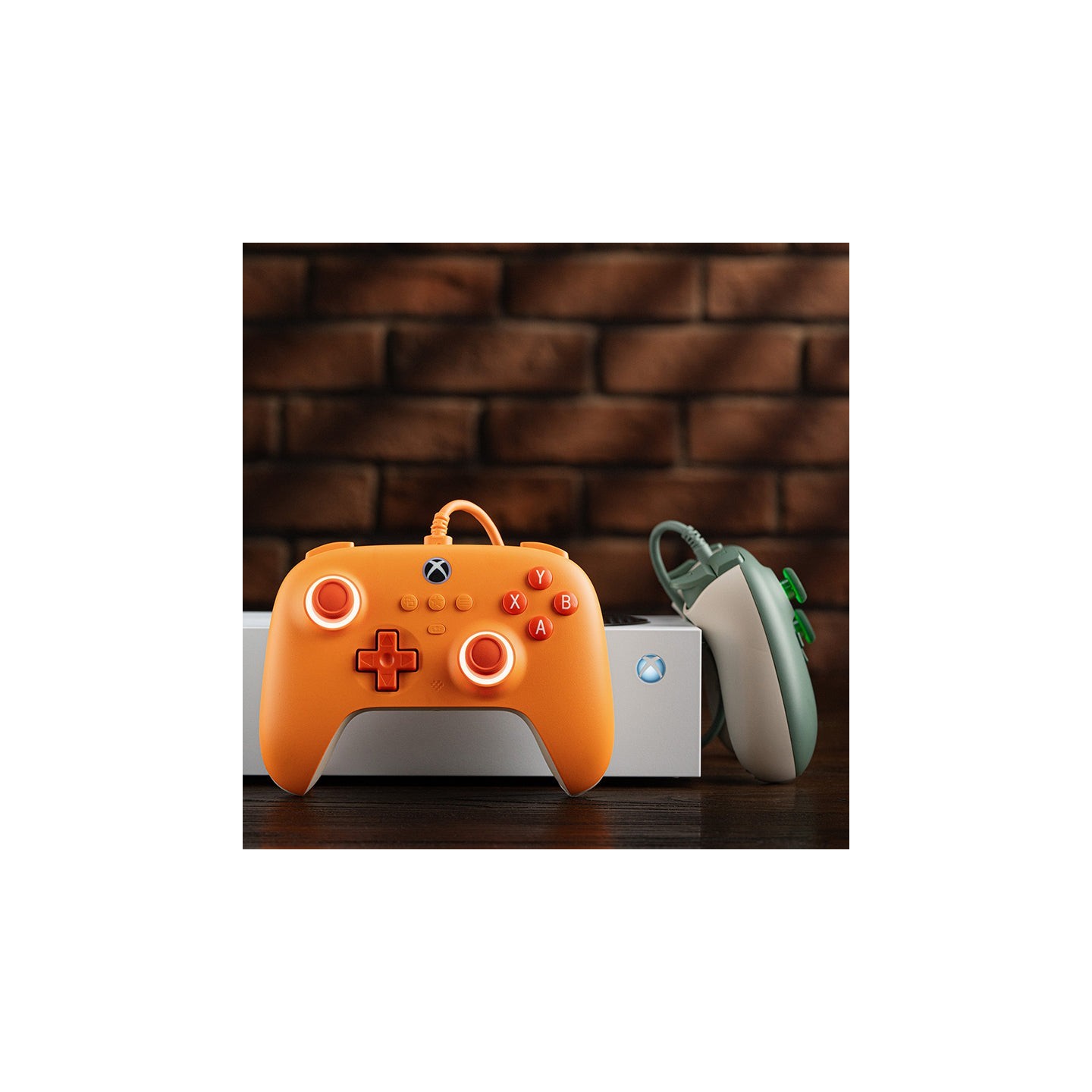 8BitDo Ultimate C Wired – manette filaire pour Xbox et Windows avec Fire Ring RGB