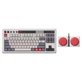 8BitDo Retro Mechanical Keyboard – clavier mécanique 87 touches, éditions N, Fami, M, C64