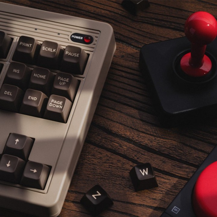 8BitDo Retro Mechanical Keyboard – clavier mécanique 87 touches, éditions N, Fami, M, C64