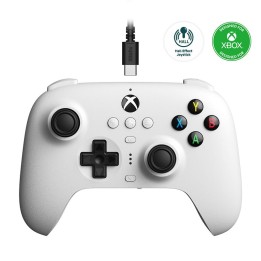 8BitDo Ultimate Wired – manette filaire pour Xbox et Windows, sticks à effet Hall