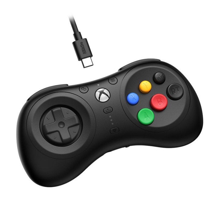 8BitDo M30 Wired – manette filaire 6 boutons pour Xbox et Windows