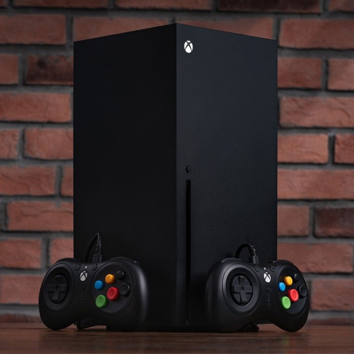 8BitDo M30 Wired – manette filaire 6 boutons pour Xbox et Windows