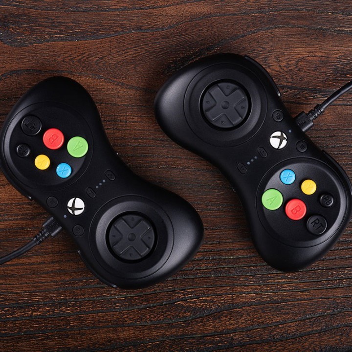 8BitDo M30 Wired – manette filaire 6 boutons pour Xbox et Windows