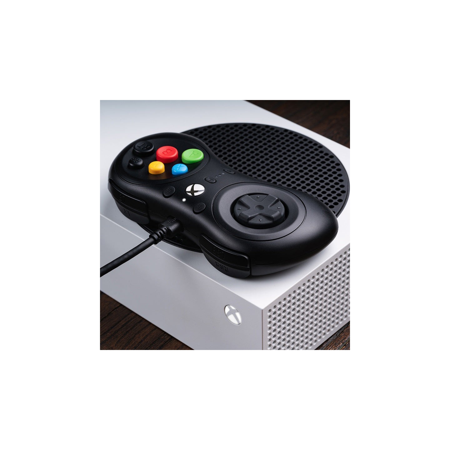 8BitDo M30 Wired – manette filaire 6 boutons pour Xbox et Windows