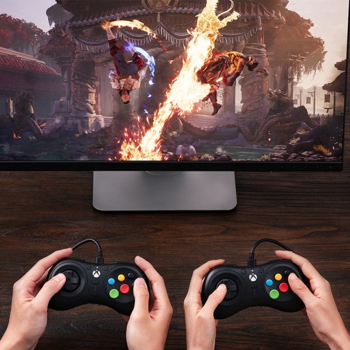 8BitDo M30 Wired – manette filaire 6 boutons pour Xbox et Windows