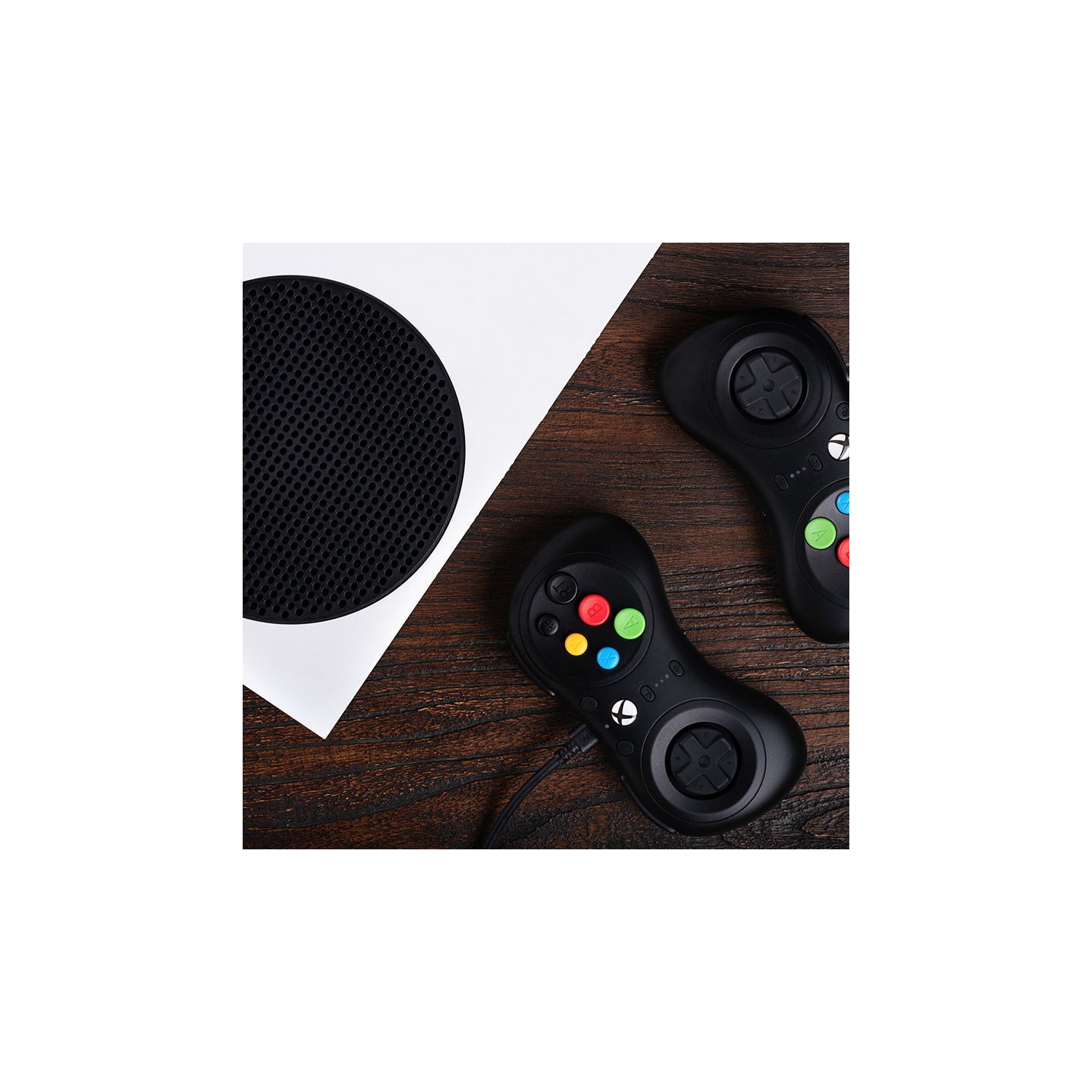 8BitDo M30 Wired – manette filaire 6 boutons pour Xbox et Windows