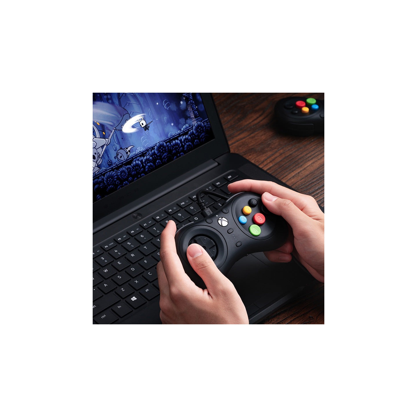 8BitDo M30 Wired – manette filaire 6 boutons pour Xbox et Windows