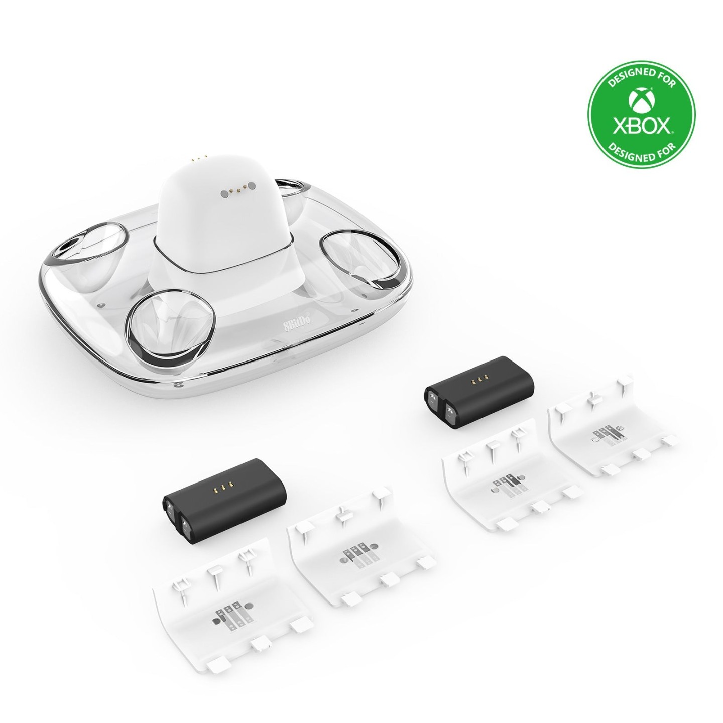 8BitDo Dual Charging Dock – dock de charge double pour manettes sans fil Xbox