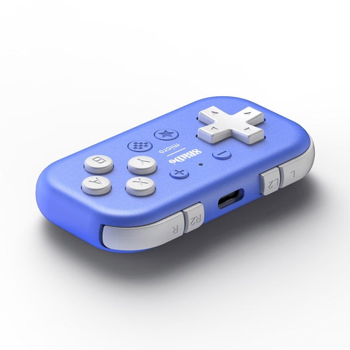 8BitDo Micro – manette Bluetooth de poche 16 boutons pour Switch et Android