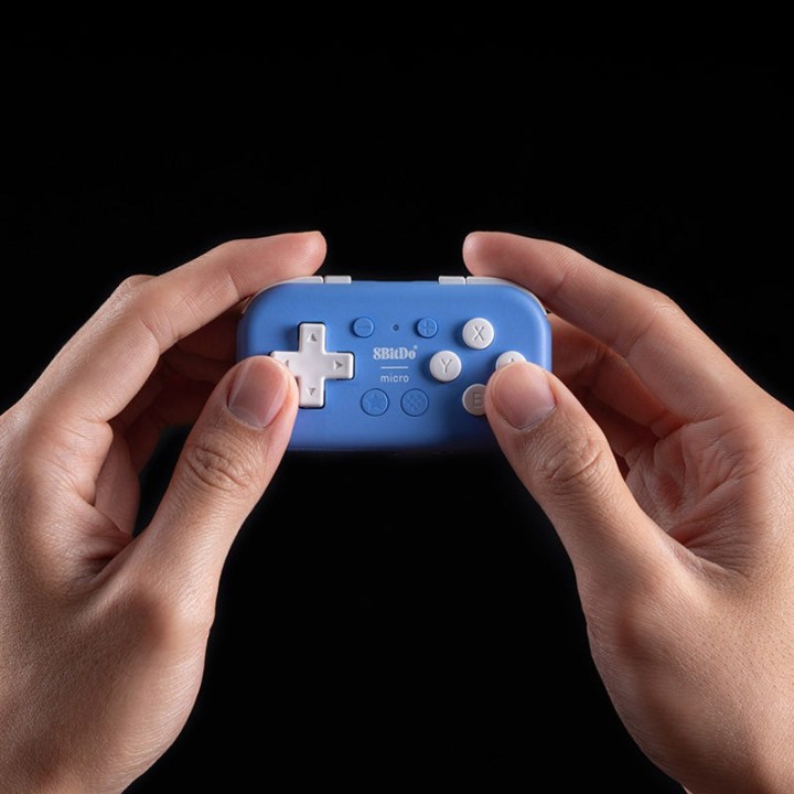 8BitDo Micro – manette Bluetooth de poche 16 boutons pour Switch et Android