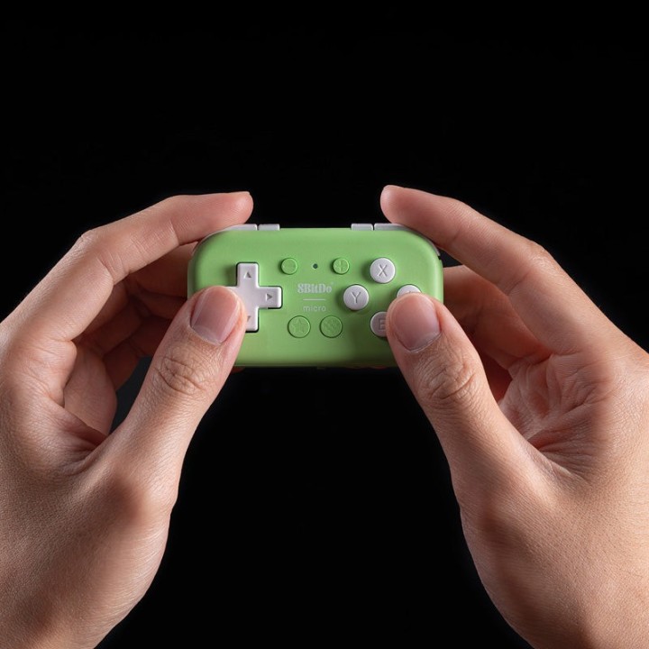 8BitDo Micro – manette Bluetooth de poche 16 boutons pour Switch et Android