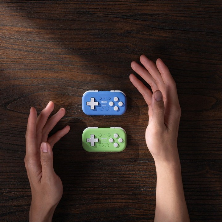 8BitDo Micro – manette Bluetooth de poche 16 boutons pour Switch et Android