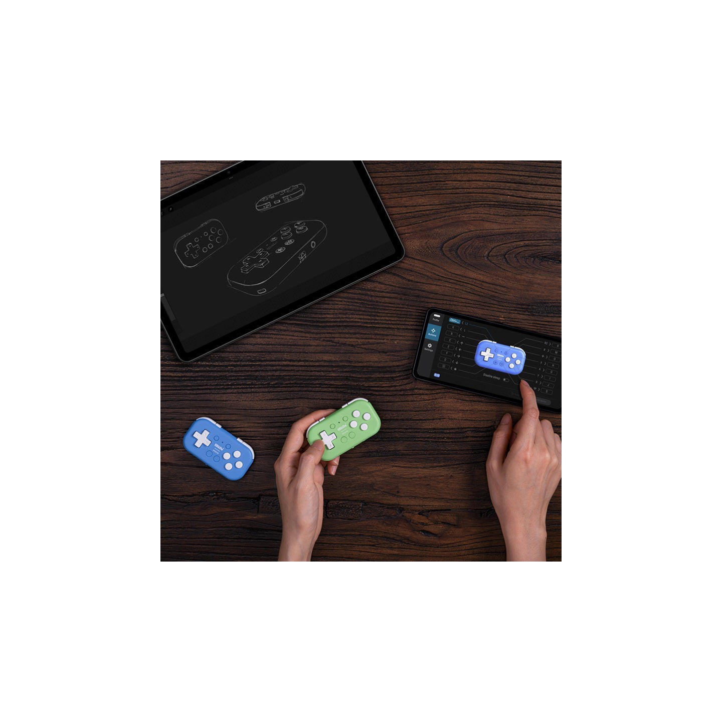 8BitDo Micro – manette Bluetooth de poche 16 boutons pour Switch et Android